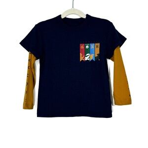 Harry Potter x Chaser Little Boy’s Hogwarts House Long Sleeve Layered T Shirt